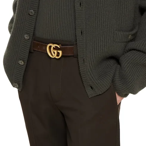 Gg Marmont Thin Belt