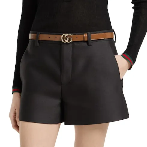 Gg Marmont Thin Belt