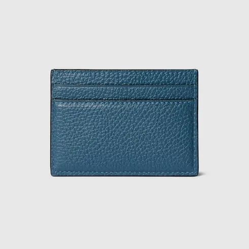 Card Case With Gucci Script