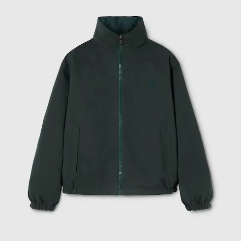 Reversible Cotton Ripstop Zip Jacket