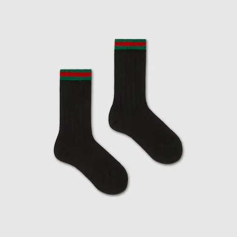 Children's Cotton Socks With Web
