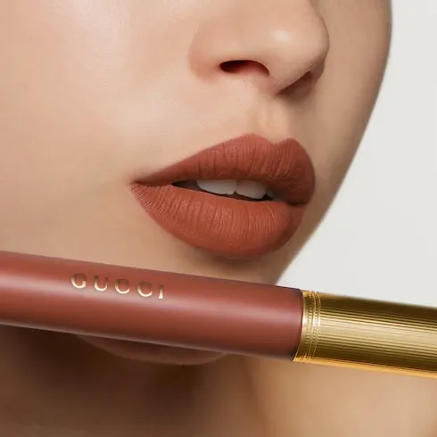 308 Lucy Dark Orange Liquid Matte Lipstick