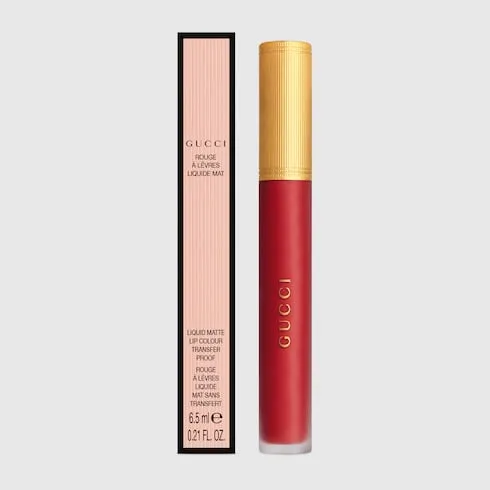 25* Goldie Red Rouge à LÈVres Liquide Mat Lipstick