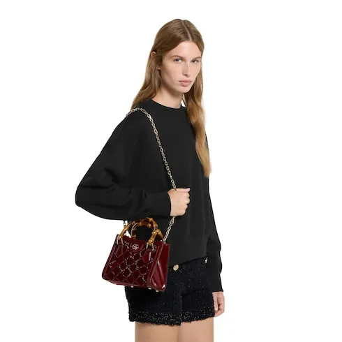 Diana Crystals Small Tote Bag