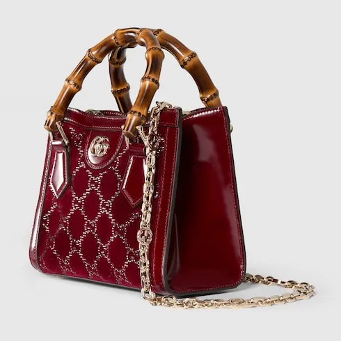 Diana Crystals Small Tote Bag