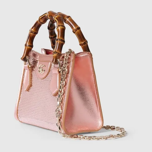 Diana Embroidered Small Tote Bag