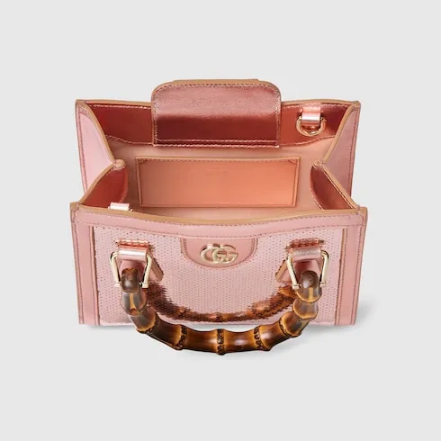 Diana Embroidered Small Tote Bag