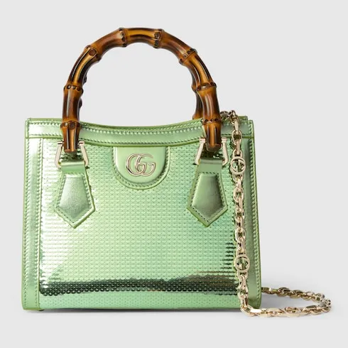 Diana Embroidered Small Tote Bag