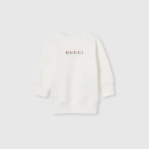 Baby Cotton Sweatshirt With Embroidery