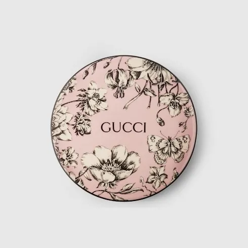 Flora Sketch Print Round Box