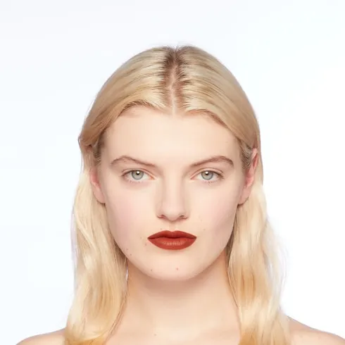 308 Lucy Dark Orange Matte Lipstick