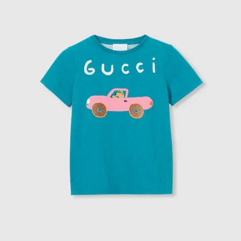 Children's Cotton T-Shirt With Print
