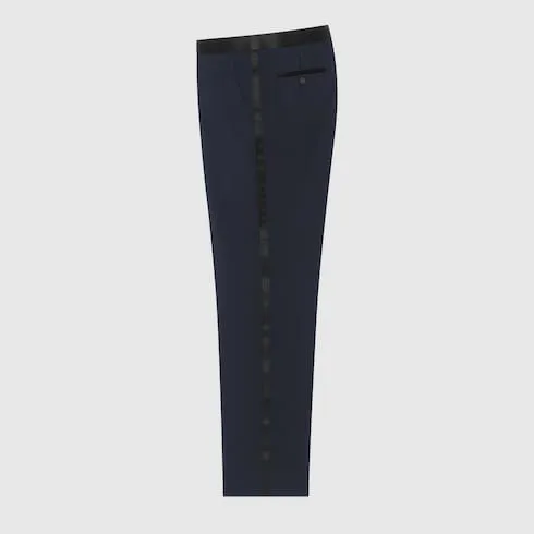 Fitted Mohair Wool Tuxedo