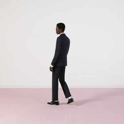 Fitted Mohair Wool Tuxedo