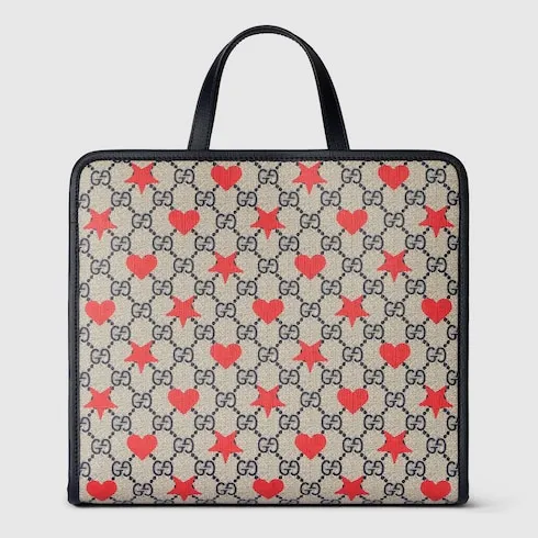 Children's Printed Gg Tote Bag