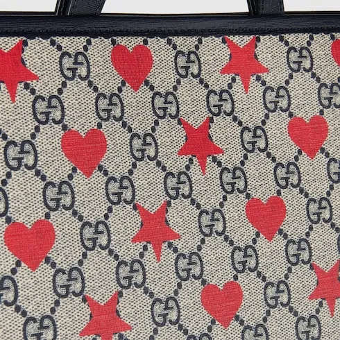 Children's Printed Gg Tote Bag