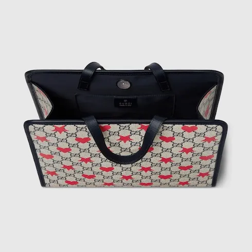 Children's Printed Gg Tote Bag