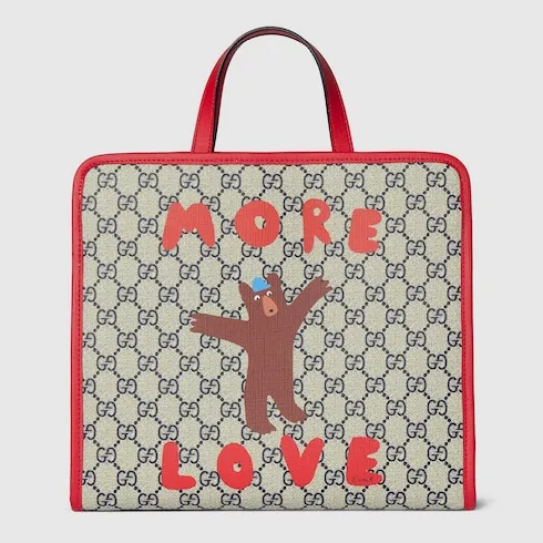 Children's Gg Tote Bag With Print
