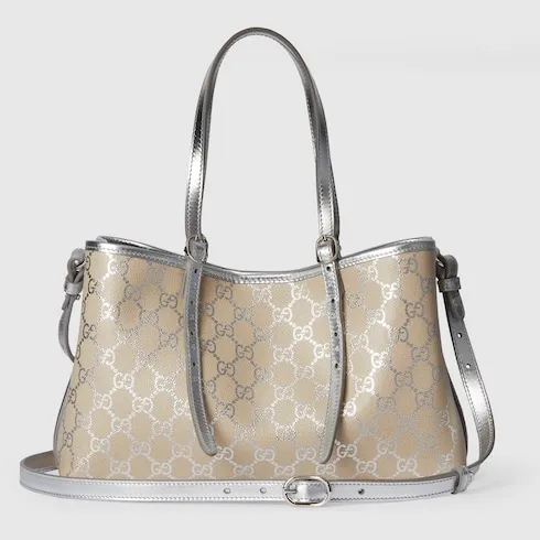 Gg Emblem Medium Tote Bag