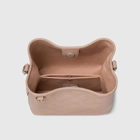 Gg Emblem Small Bucket Bag