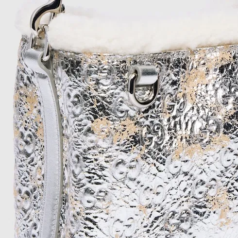 Gg Emblem Small Bucket Bag