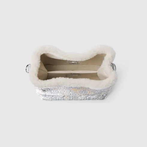 Gg Emblem Small Bucket Bag