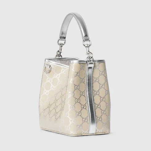 Gg Emblem Small Bucket Bag