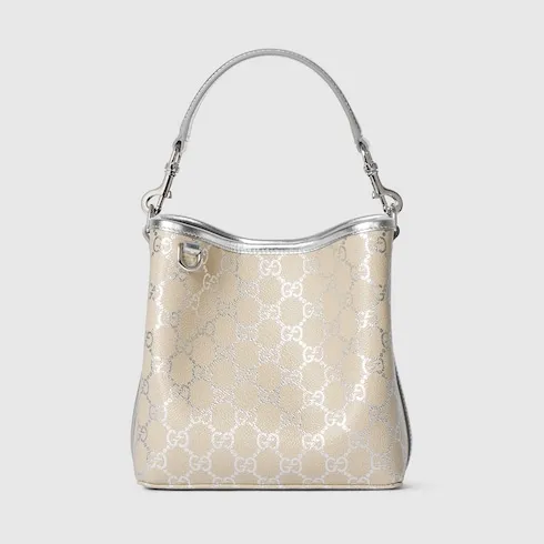Gg Emblem Small Bucket Bag