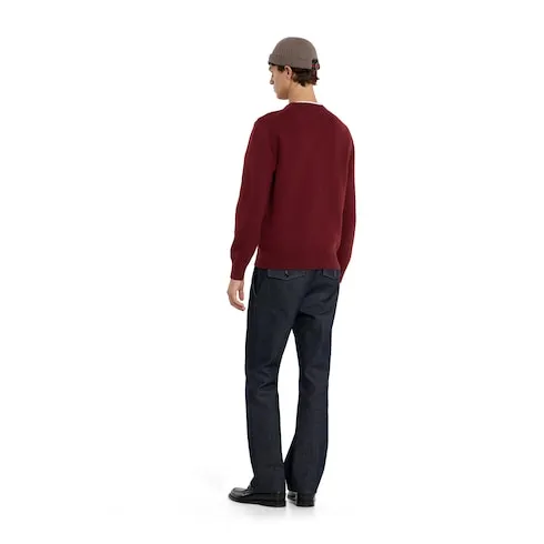 Wool Cashmere Jumper With Embroidery