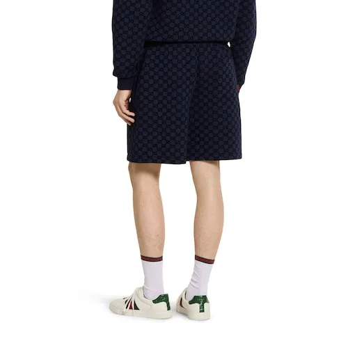 Printed Double Jersey Viscose Shorts