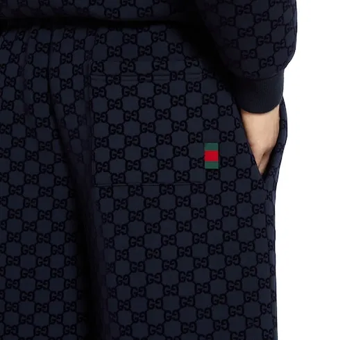Printed Double Jersey Viscose Shorts