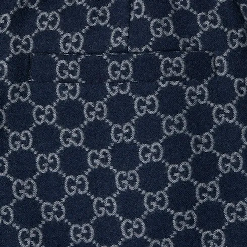 Gg Brushed Flannel Trousers