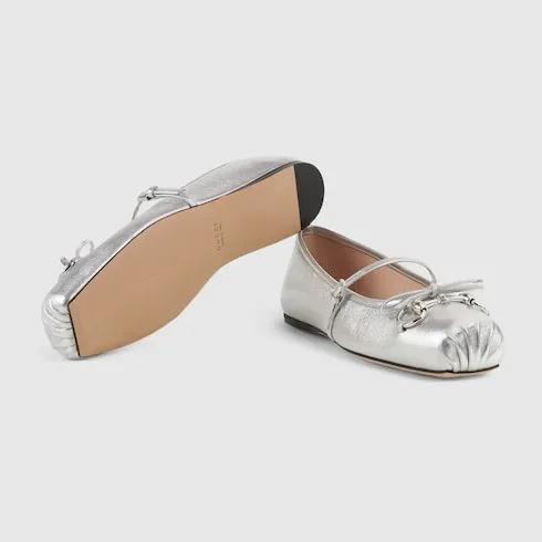 Horsebit Ballet Flat