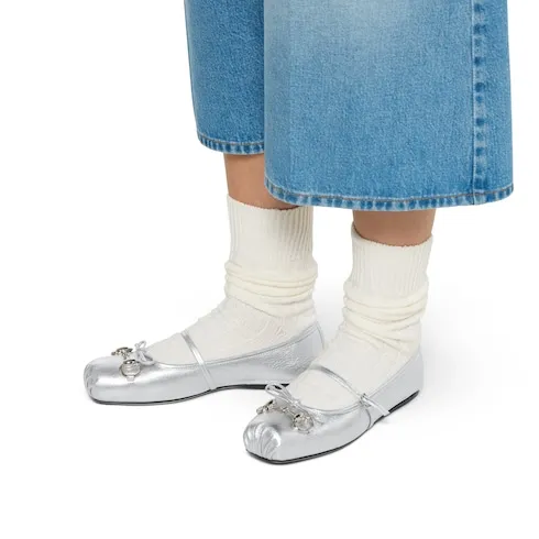 Horsebit Ballet Flat