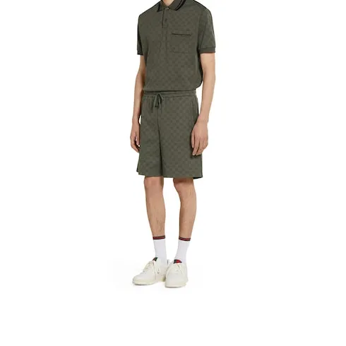Gg Jersey Jacquard Shorts