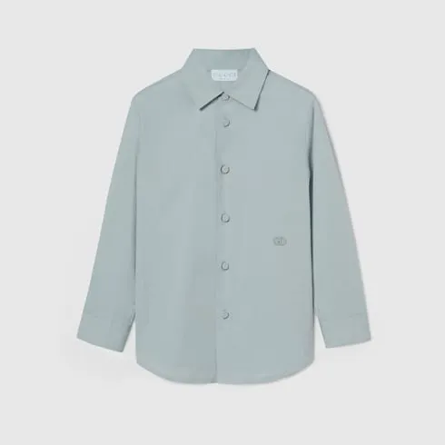 Children's Embroidered Cotton Shirt