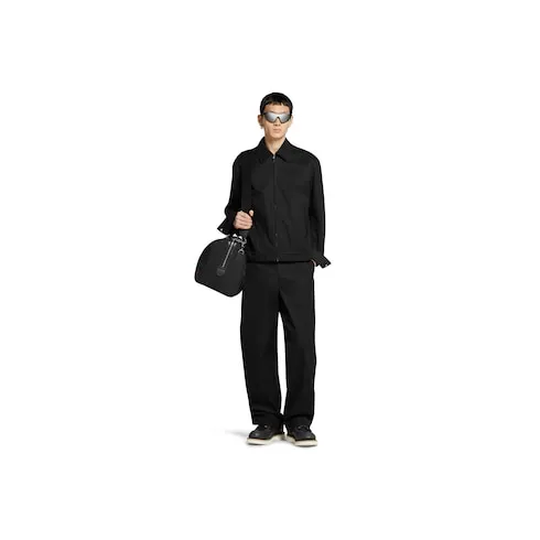 Cotton Twill Pant With Web Detail