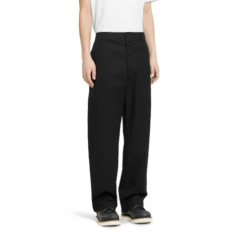 Cotton Twill Pant With Web Detail