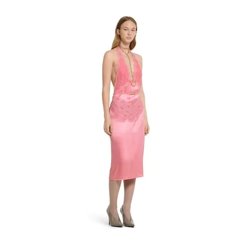 Silk Satin Dress