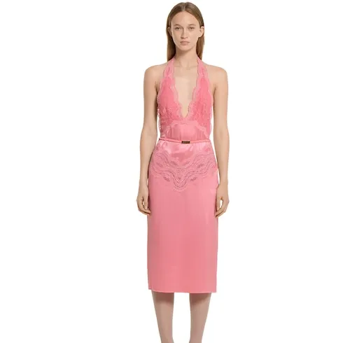Silk Satin Dress