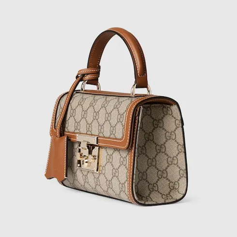 Padlock Small Top Handle Bag