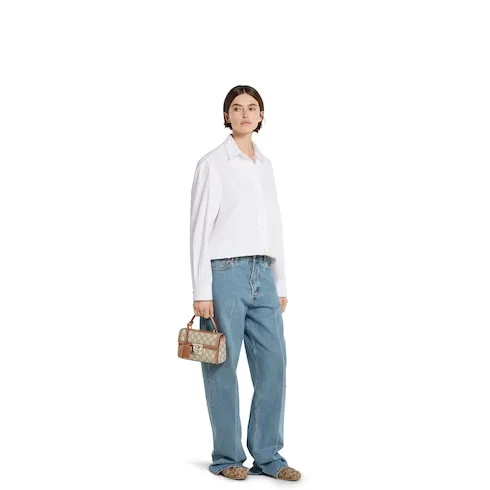 Padlock Small Top Handle Bag