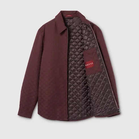 Gg Canvas Zip Jacket