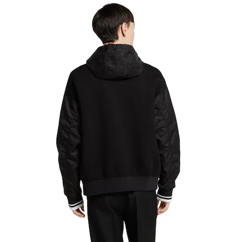 Jersey Wool Zip Jacket