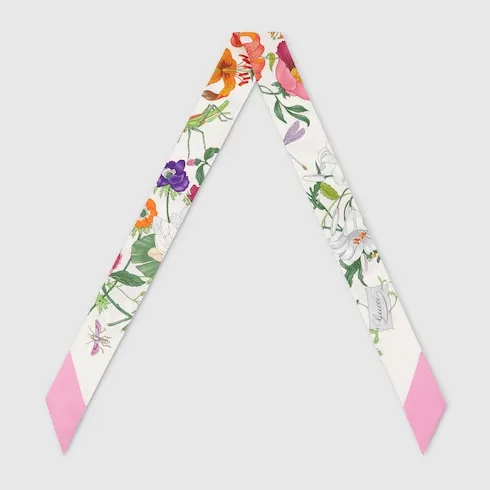 Printed Silk Twill Ribbon
