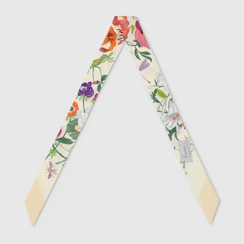Printed Silk Twill Ribbon