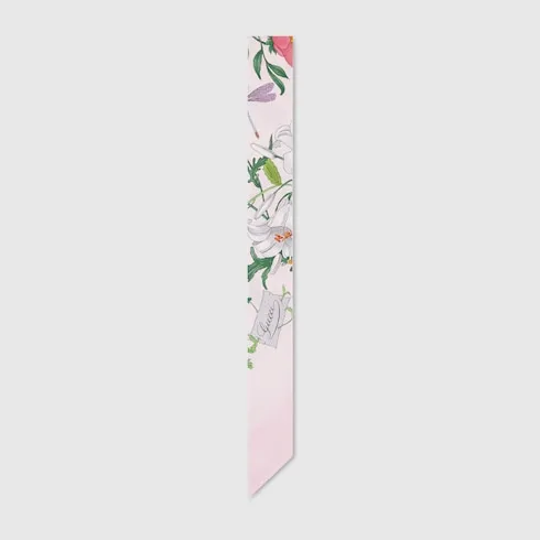 Printed Silk Twill Ribbon