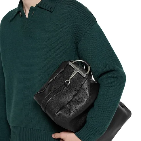 Half Horsebit Crossbody Bag