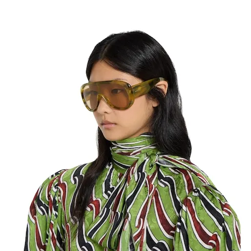 Rectangular Frame Sunglasses