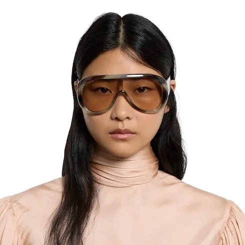 Rectangular Frame Sunglasses
